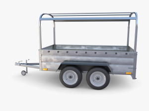 Cargo Trailer v6 3D 모델
