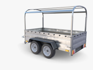 Cargo Trailer v6 3D 모델