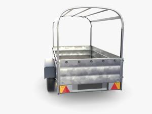 Cargo Trailer v6 3D 모델