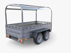 Cargo Trailer v6 3D 모델