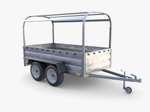 Cargo Trailer v6 3D 모델