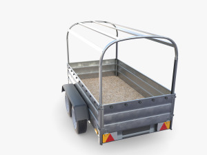 Cargo Trailer v6 3D 모델