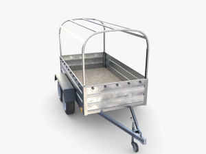 Cargo Trailer v6 3D 모델