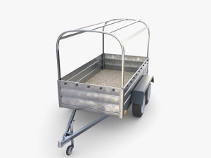 Cargo Trailer v6 3D 모델