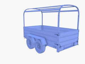 Cargo Trailer v6 3D 모델