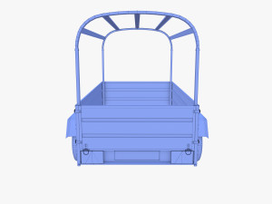 Cargo Trailer v6 3D 모델