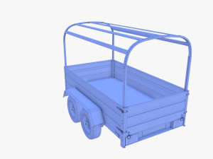 Cargo Trailer v6 3D 모델