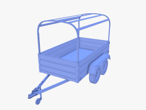 Cargo Trailer v6 3D 모델
