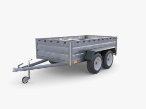 Cargo Trailer v7 Modello 3D