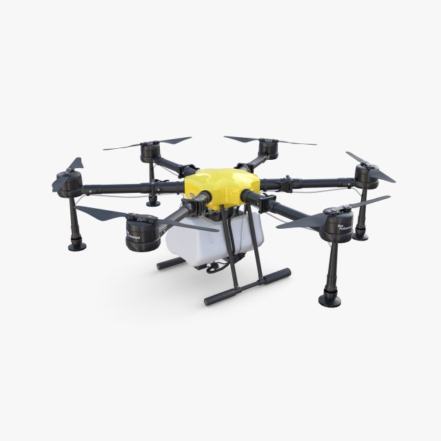 Agricultural drone V1 Modelo 3D .c4d .max .obj .3ds .fbx .stl .blend 