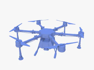 Drone agricolo V1 Modello 3D
