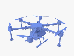 Drone agricolo V1 Modello 3D