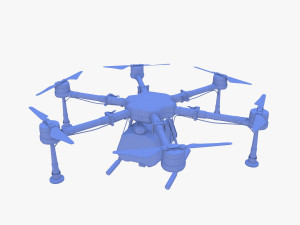 Agricultural drone V1 Modelo 3D
