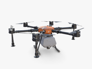 Agricultural drone V2 3D मॉडल