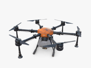 Agricultural drone V2 3D मॉडल