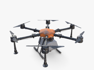 Agricultural drone V2 3D मॉडल