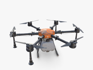 Agricultural drone V2 3D मॉडल