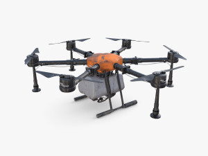 Agricultural drone V2 3D मॉडल