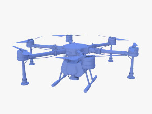 Agricultural drone V2 3D मॉडल