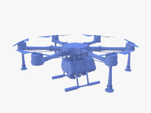Agricultural drone V2 3D मॉडल