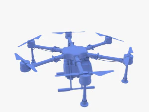 Agricultural drone V2 3D Model