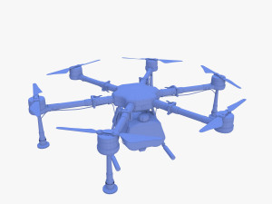 Agricultural drone V2 3D मॉडल