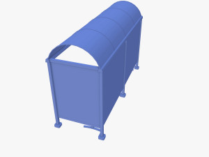 Bus stop V2 3D Model