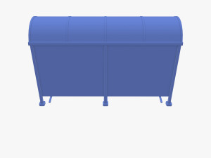 Bus stop V2 3D Model