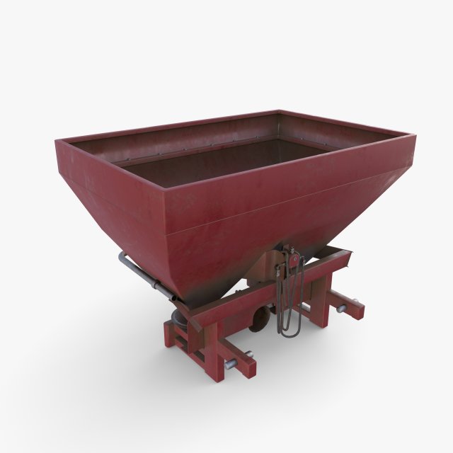 Fertilizer chemical spreader V1 Modelo 3D .c4d .max .obj .3ds .fbx .stl .blend 