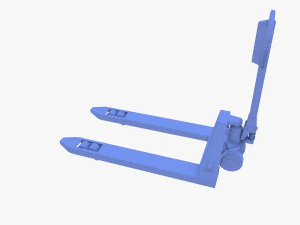 Sollevatore per pallet V2 Modello 3D
