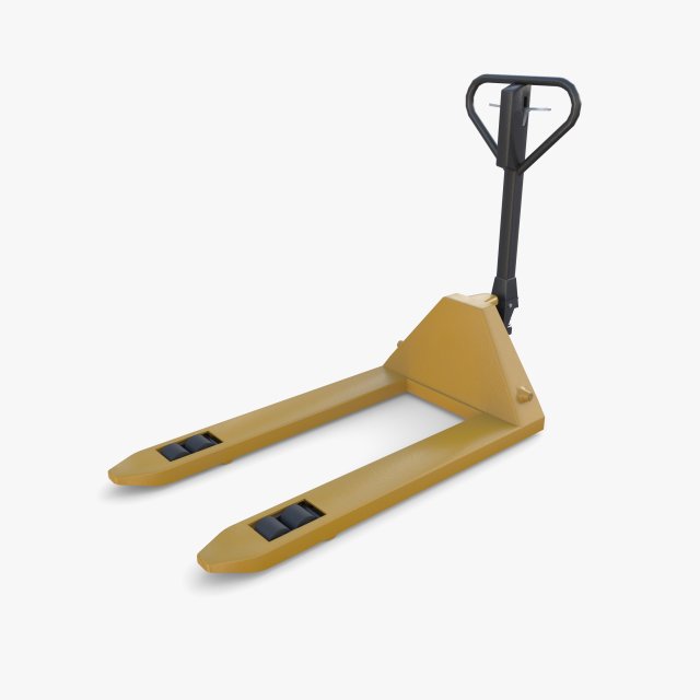 Pallet Jack V3 3D-Modell .c4d .max .obj .3ds .fbx .stl .blend 