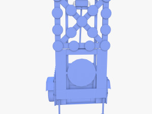 Roadworks trailer v1 Modelo 3D
