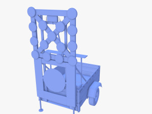 Roadworks trailer v1 Modelo 3D