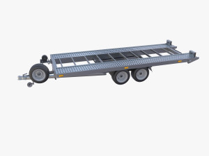 Car trailer v1 Modelo 3D