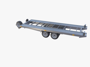 Car trailer v1 Modelo 3D