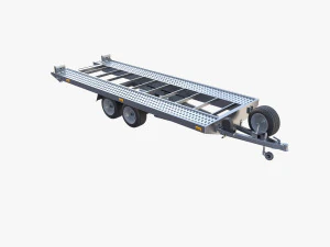 Car trailer v1 3D Model