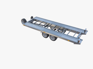 Car trailer v1 Modelo 3D