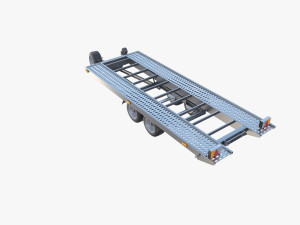Car trailer v1 Modelo 3D