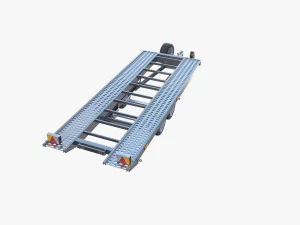 Car trailer v1 3D Model