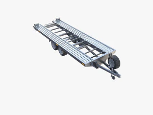 Car trailer v1 3D Model