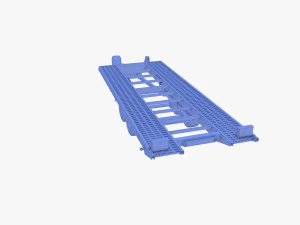 Car trailer v1 3D Model