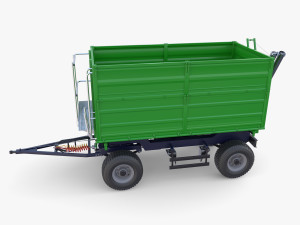Agro trailer V1 3D Модель