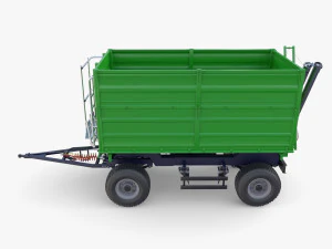 Agro trailer V1 3D Model