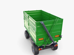 Agro trailer V1 3D Модель