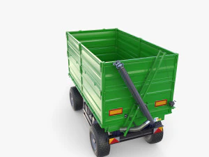 Agro trailer V1 3D Model