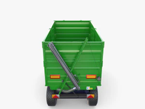 Agro trailer V1 3D Model