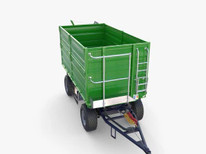 Agro trailer V1 3D Model