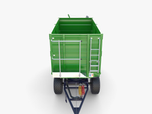 Agro trailer V1 3D Модель