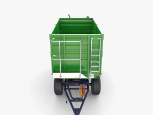 Agro trailer V1 3D Model
