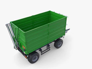 Agro trailer V1 3D Model